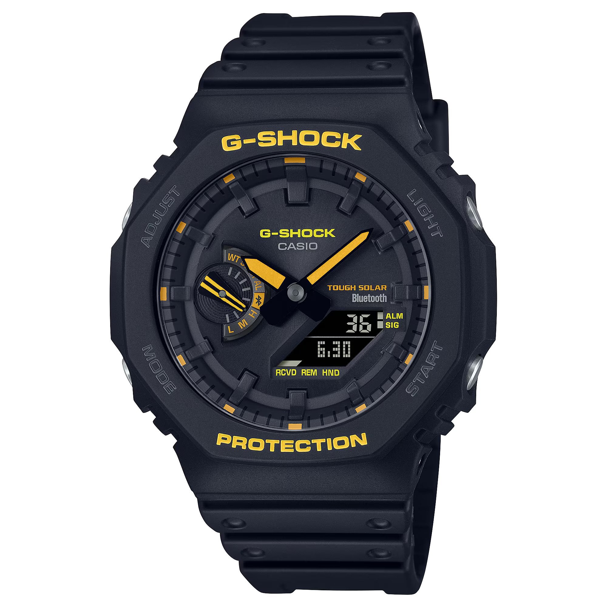 Casioak Casio G Shock Steel Black Casio G-Shock FULL METAL 2100