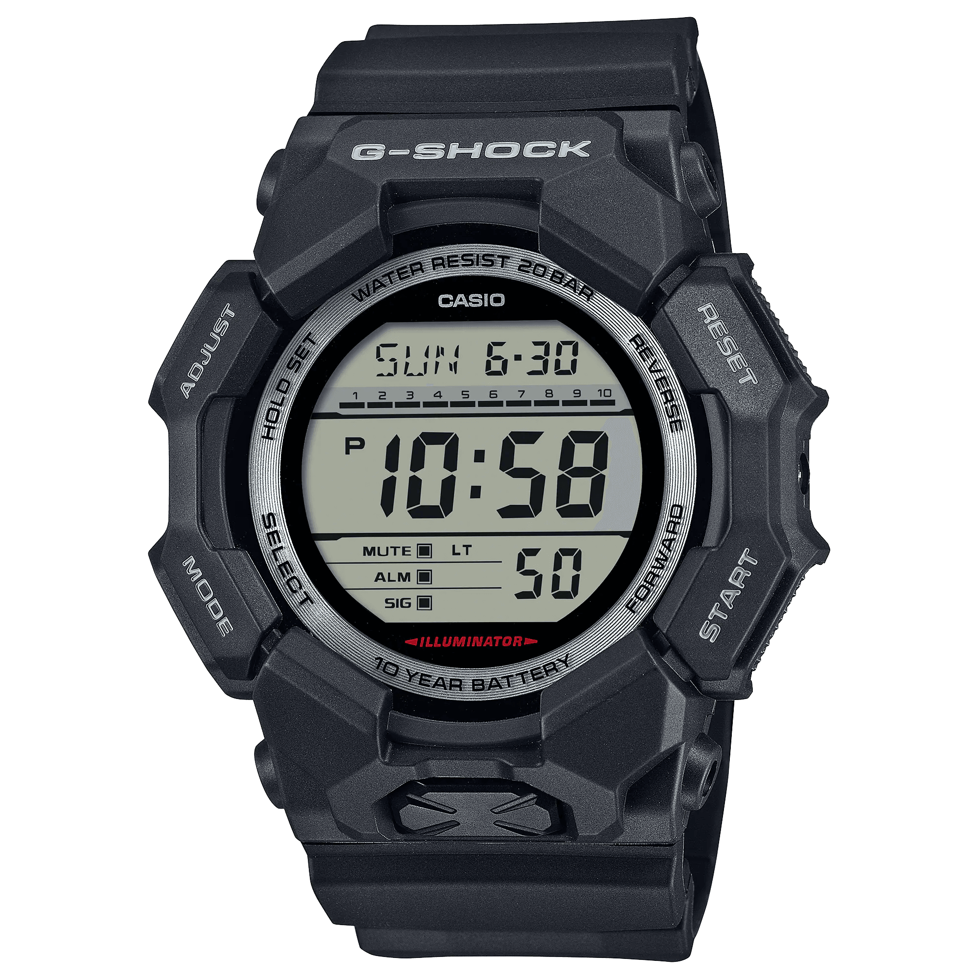 Rugged digital watch online