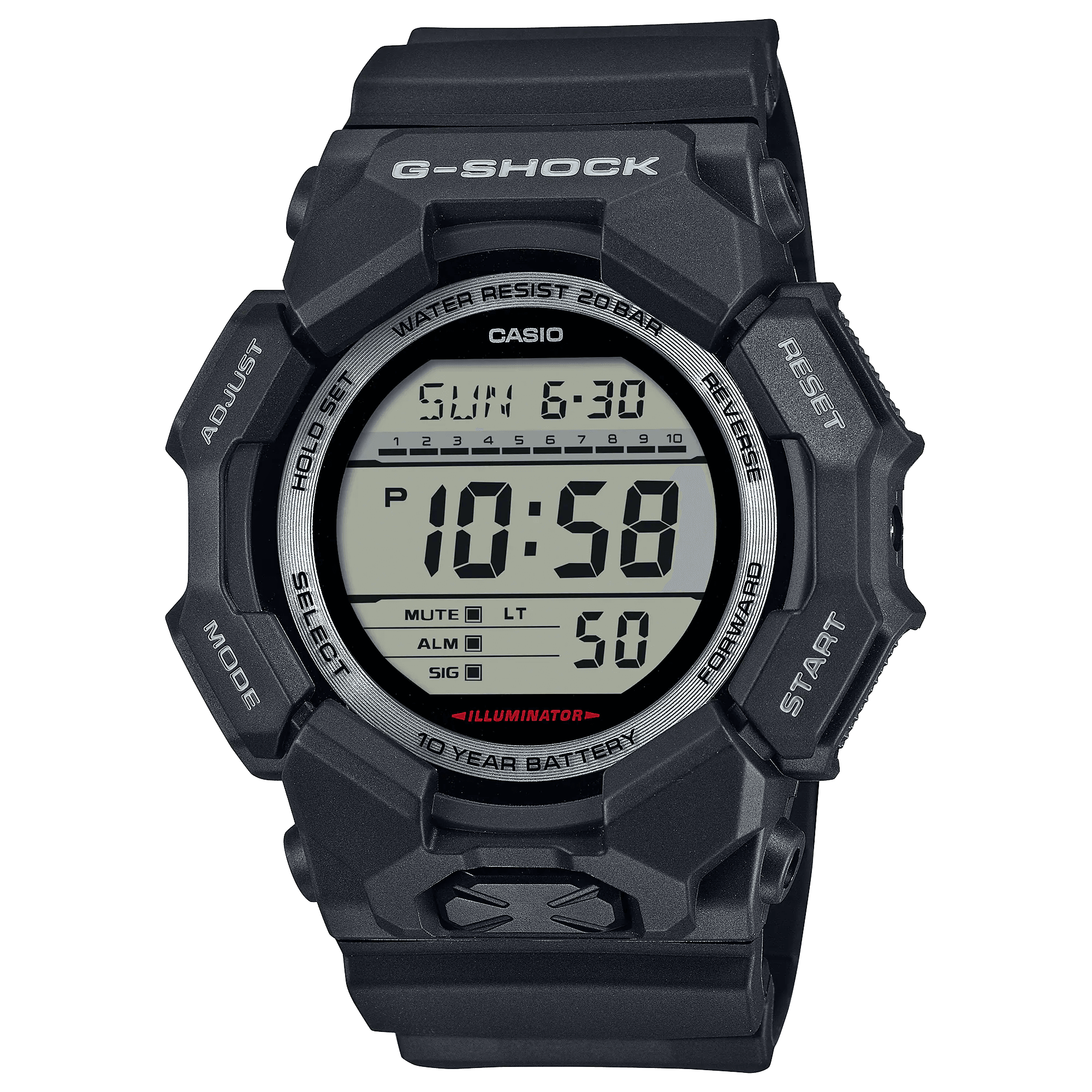 Casio Digital Reloj Casio Con Altimetro Barometro Termometro