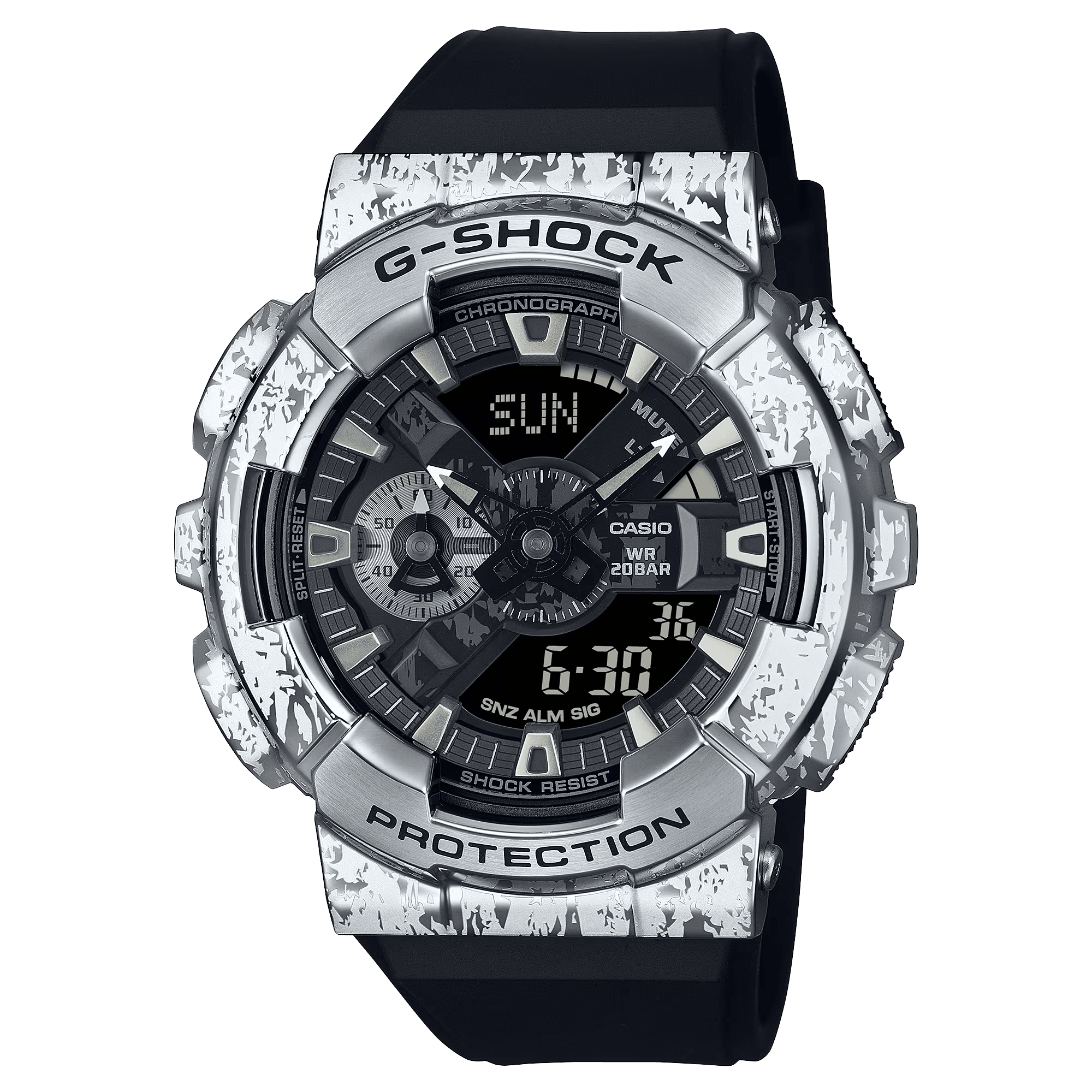 G Shock Grunge Camo Series GM110GC 1A