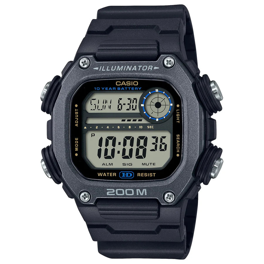 Casio Classic Digital with Extra Long band Unisex DW291HX-1A