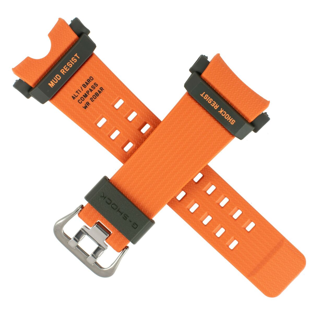 GGB100-1A9 G Shock Mudmaster Orange band only - 1 week order