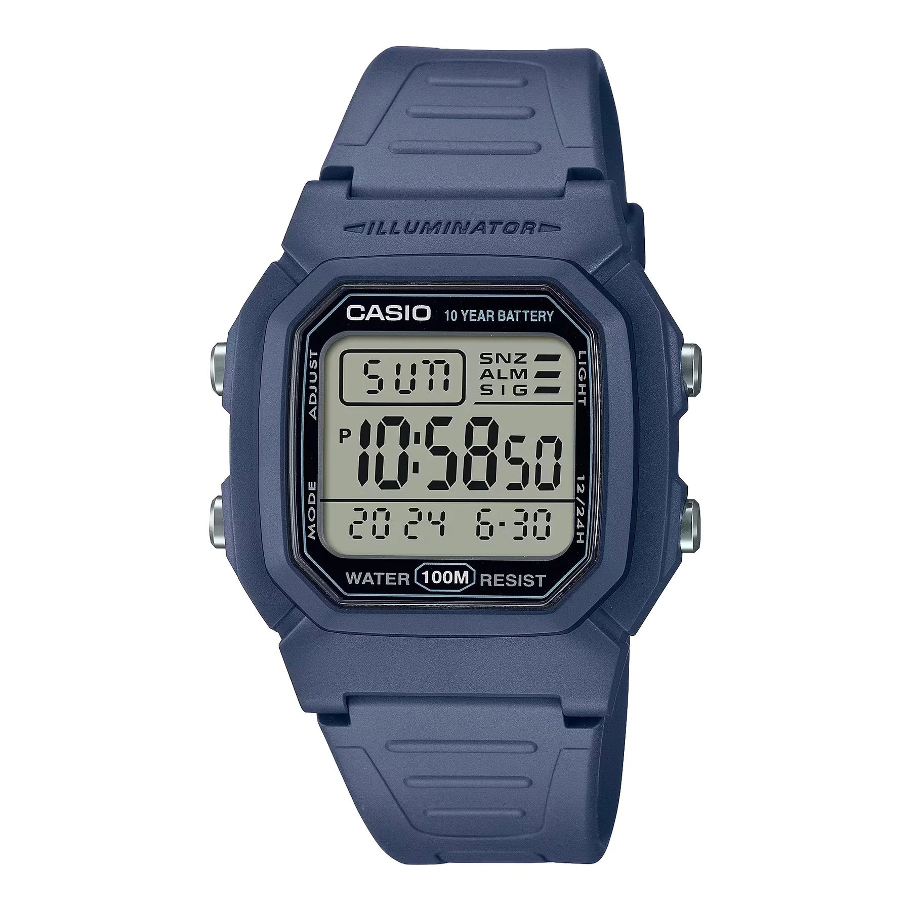 Casio Classic 10 Year Battery Digital Watch W800H-2A