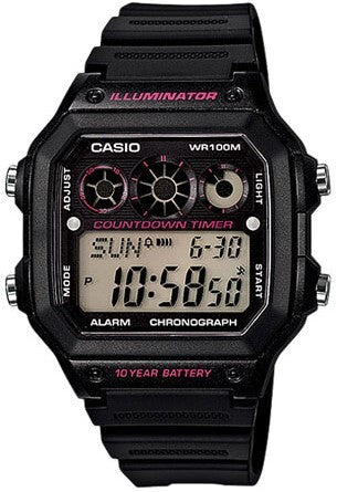 Casio Sports Unisex AE1300WH-1A2
