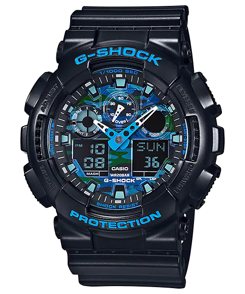 G-Shock Cool Blue Series GA100CB-1A