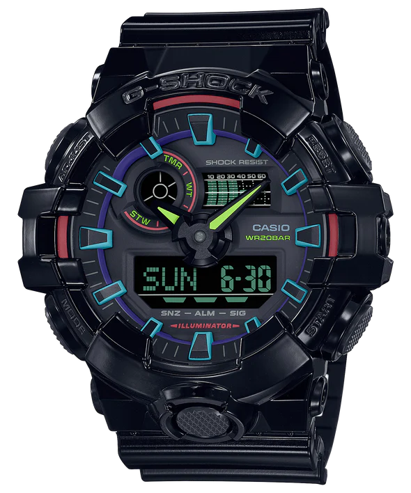 G shock rainbow watch discount