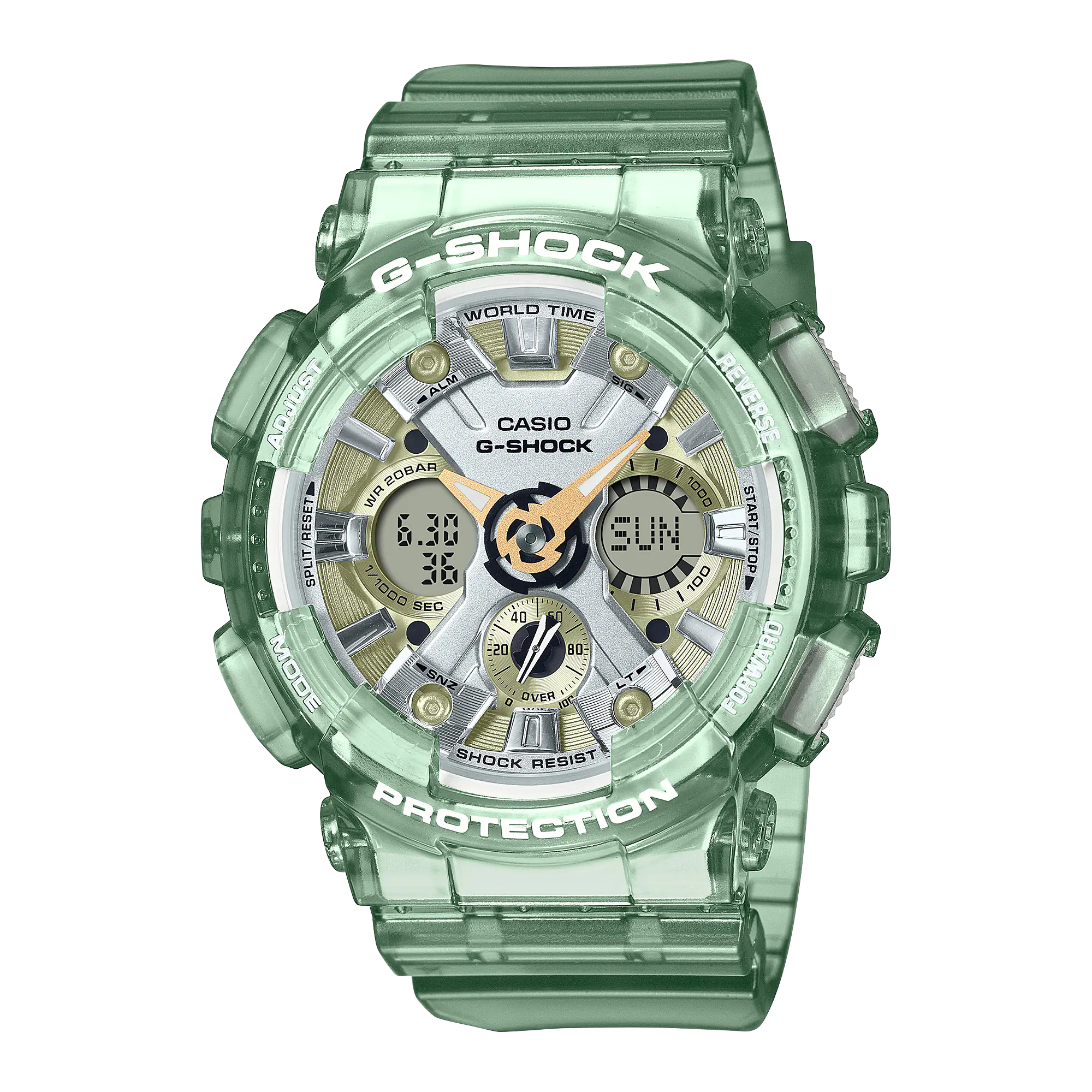 G-Shock GMAS Skeleton Series GMAS120GS-3A