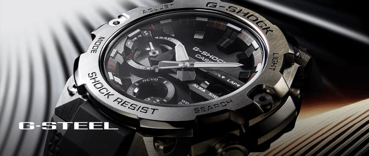G-Shock G-Steel Watches | G Shock Metal Watches | G Life Watches