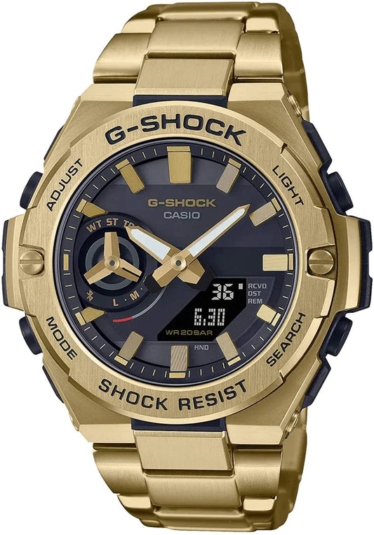 G shock top gold color watch
