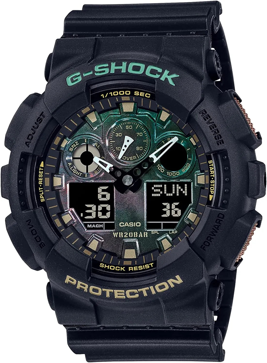 G-Shock Black & Rust Series GA100RC-1A