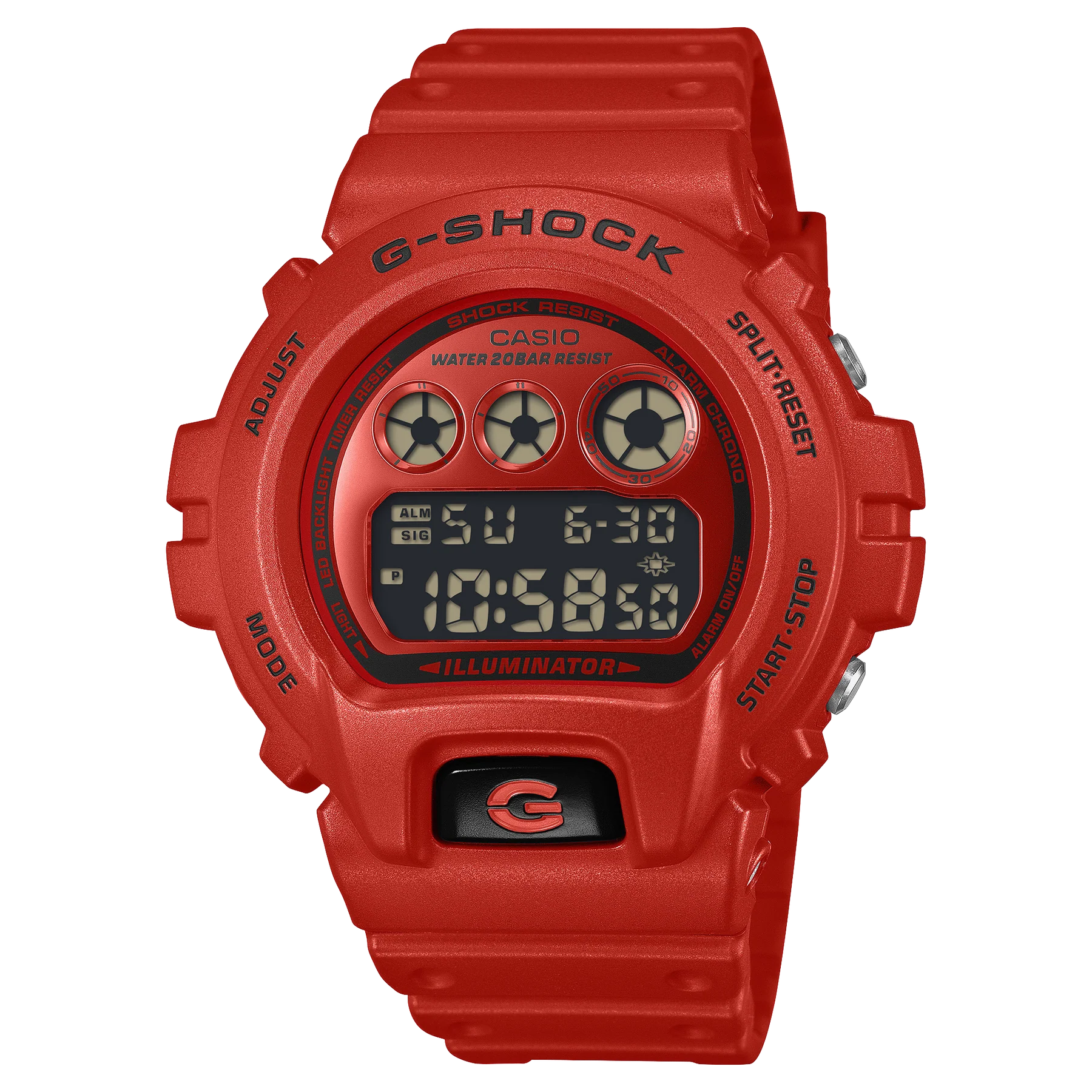 G-Shock Iconic Red Series DW6900RRB-4D