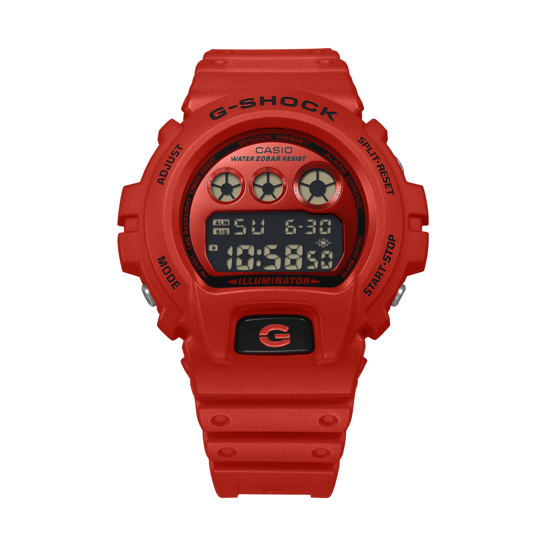 G-Shock Iconic Red Series DW6900RRB-4D