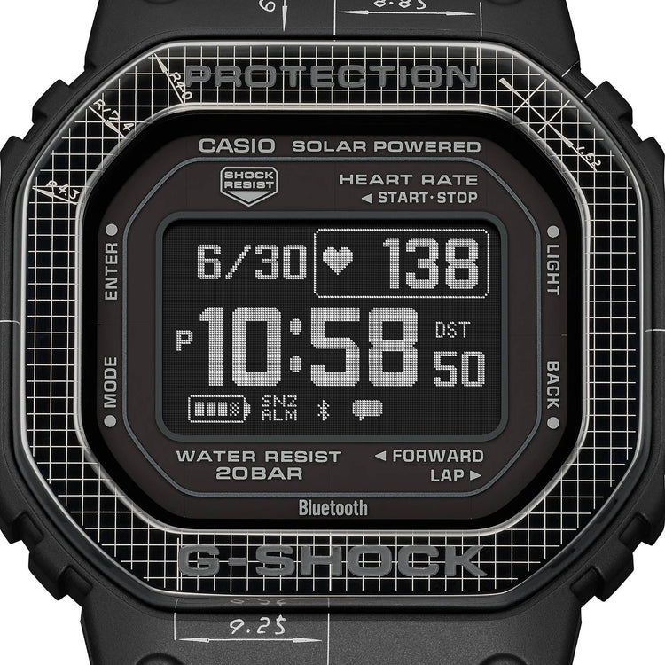 G-Shock Move Heart Rate Watch DWH5600EX-1D / DW-H5600EX-1D