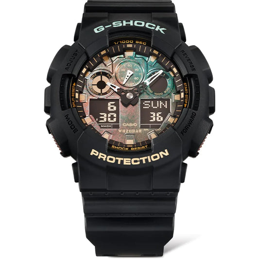 G-Shock Black & Rust Series GA100RC-1A