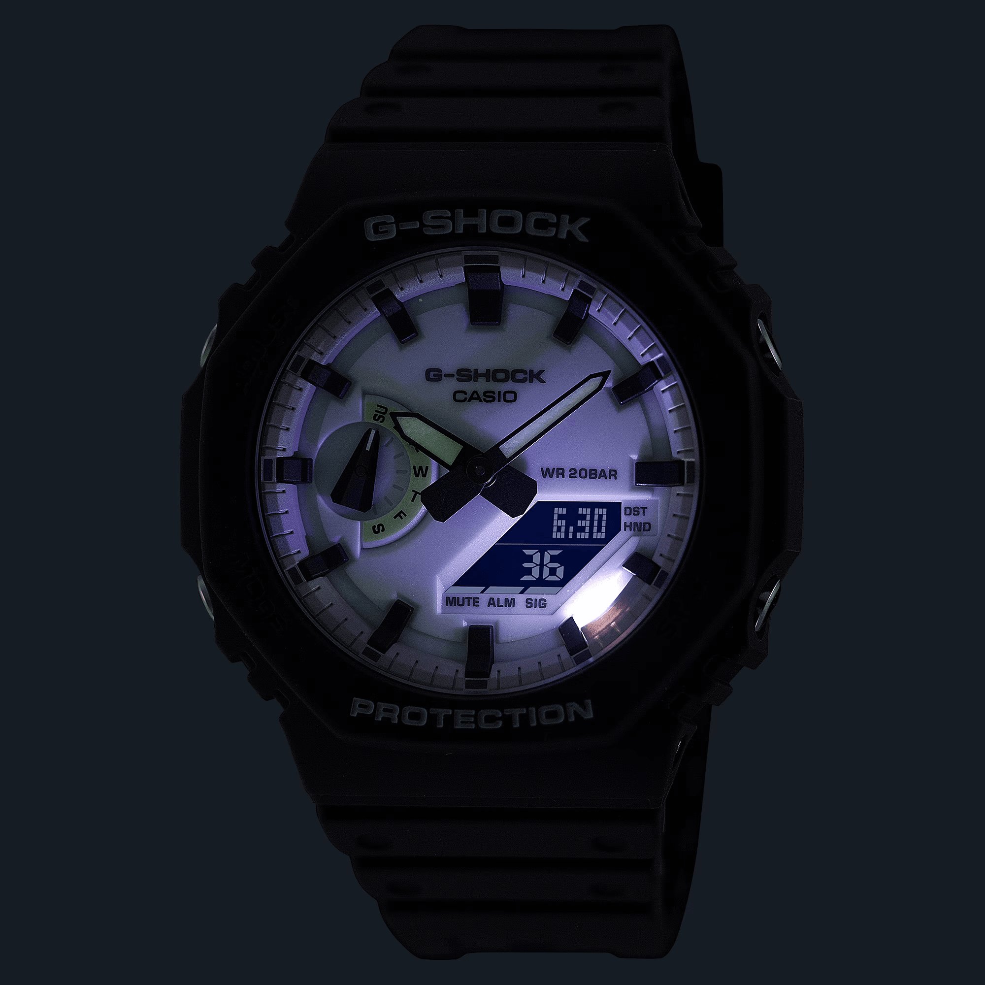 G-Shock CasiOak Hidden Glow Series GA2100HD-8A