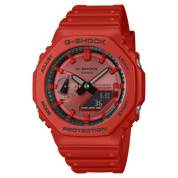 G-Shock CasiOak Iconic Red Series GA2100RRB-4A