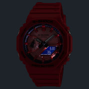 G-Shock CasiOak Iconic Red Series GA2100RRB-4A