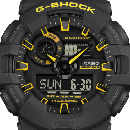 G-Shock Black & Yellow Caution Series GA700CY-1A