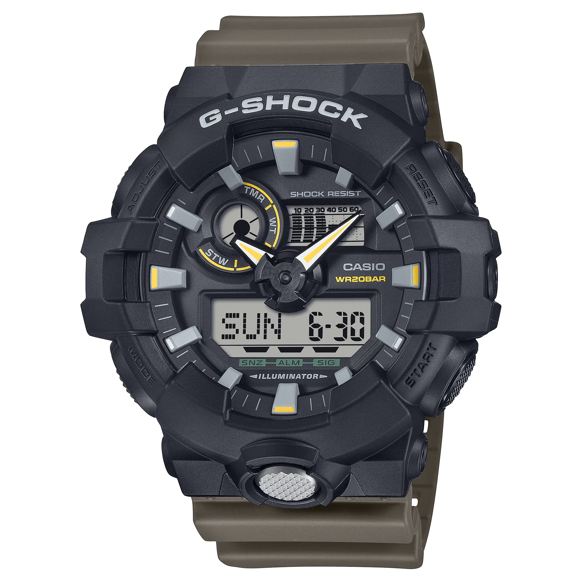 G-Shock 2-Tone Utility GA710TU-1A3