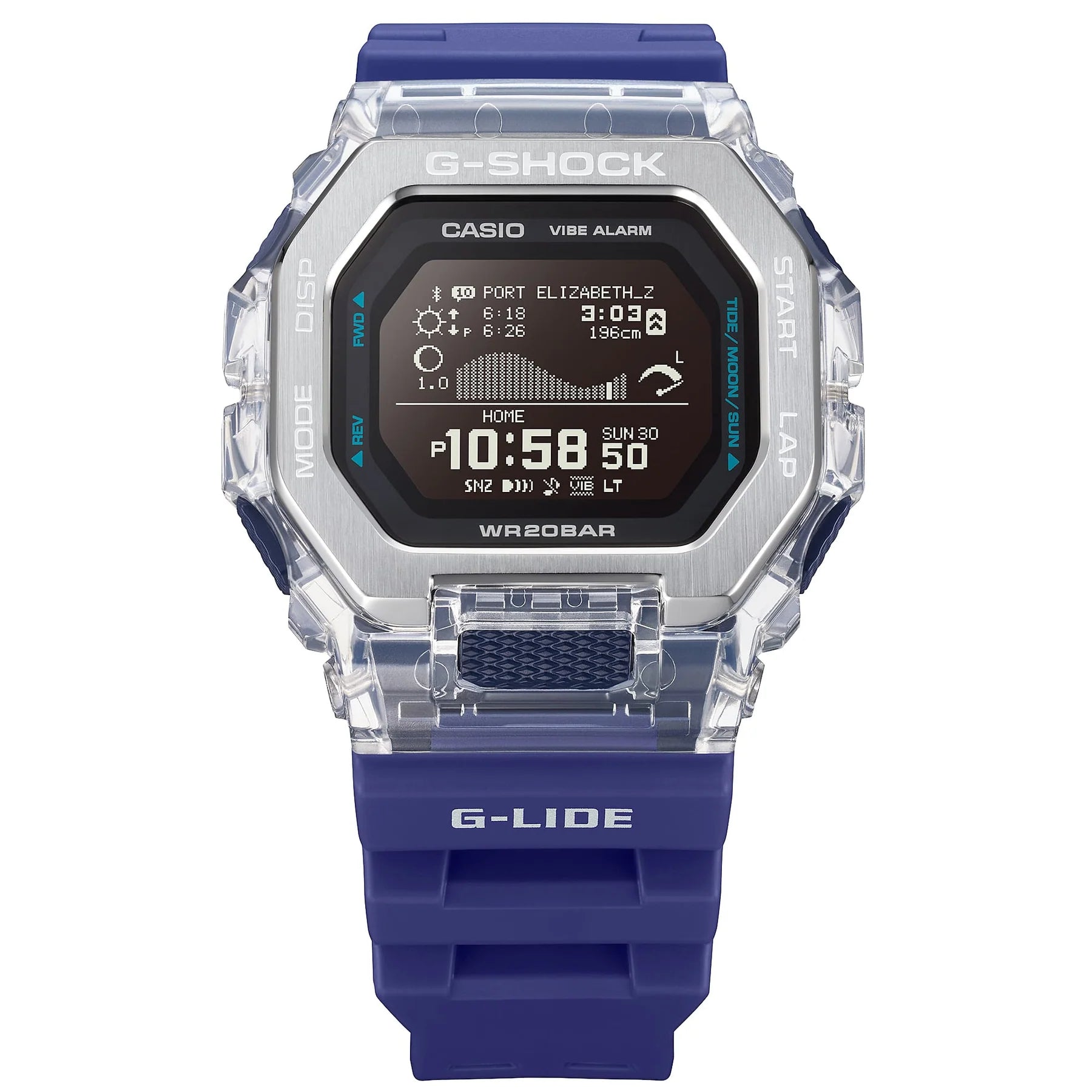 G-Shock Tide G-Lide  GBX100S-2D