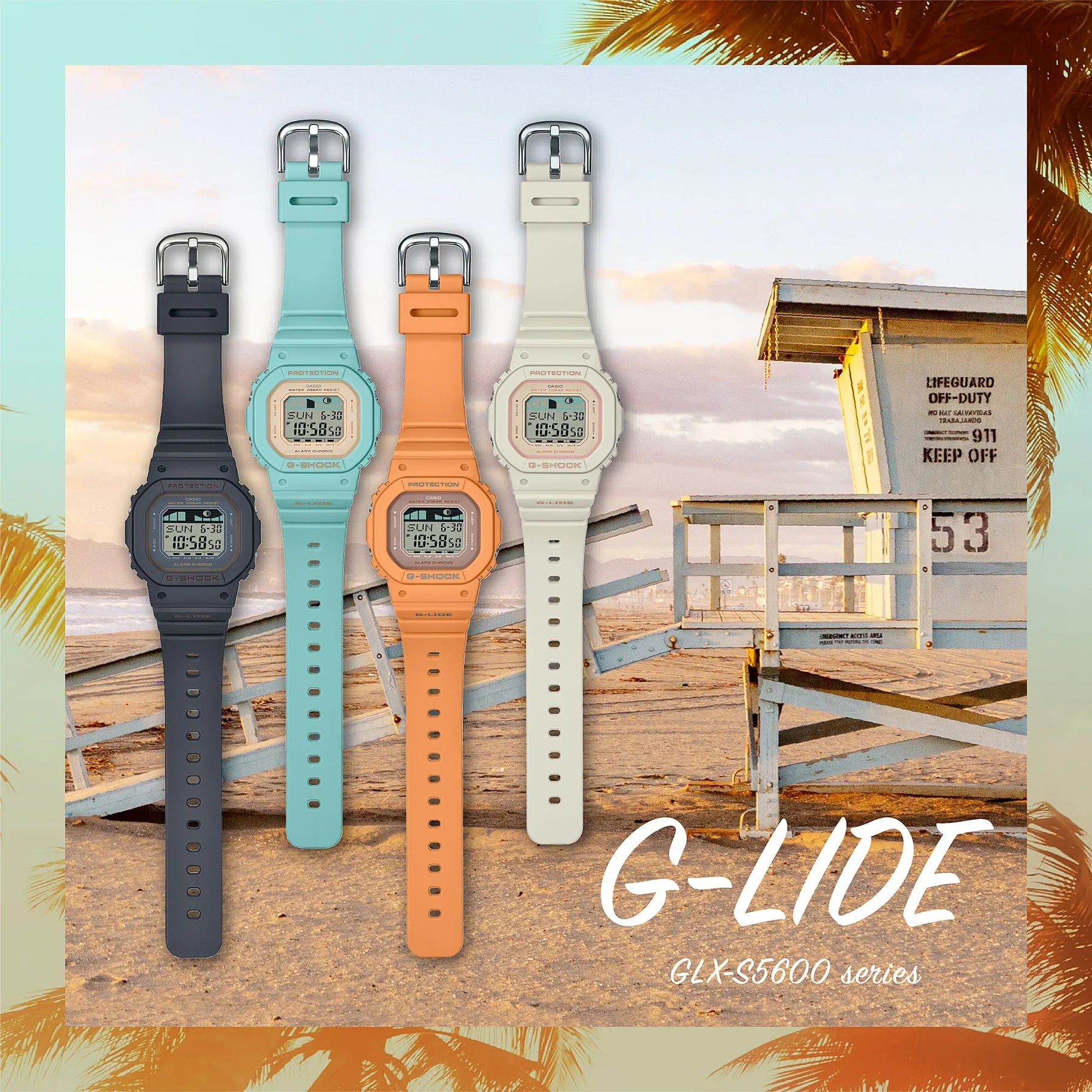 G-Shock G-Lide Watch GLXS5600-7D