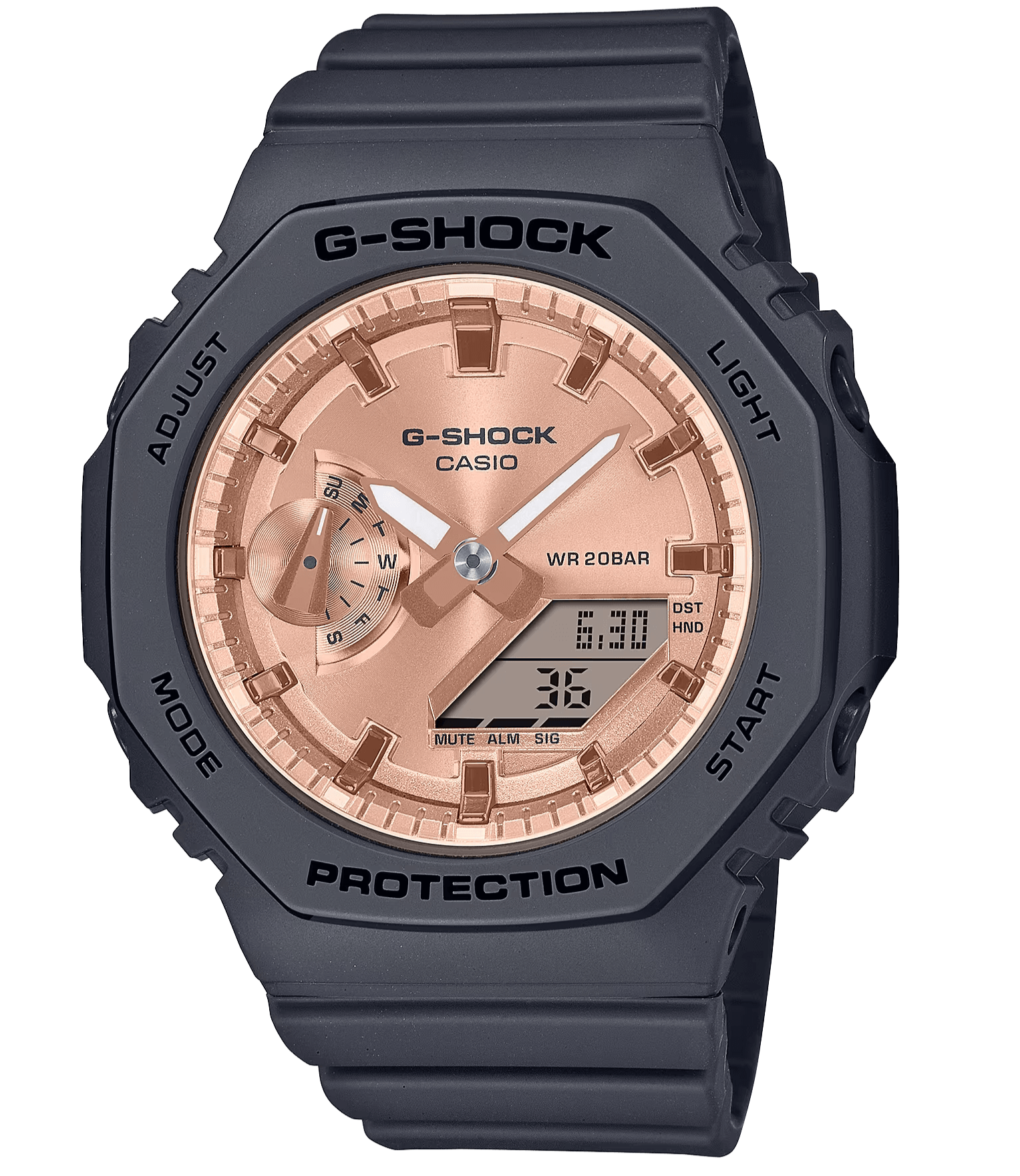 G Shock GMAS2100MD-1A Mid-Size CasiOak