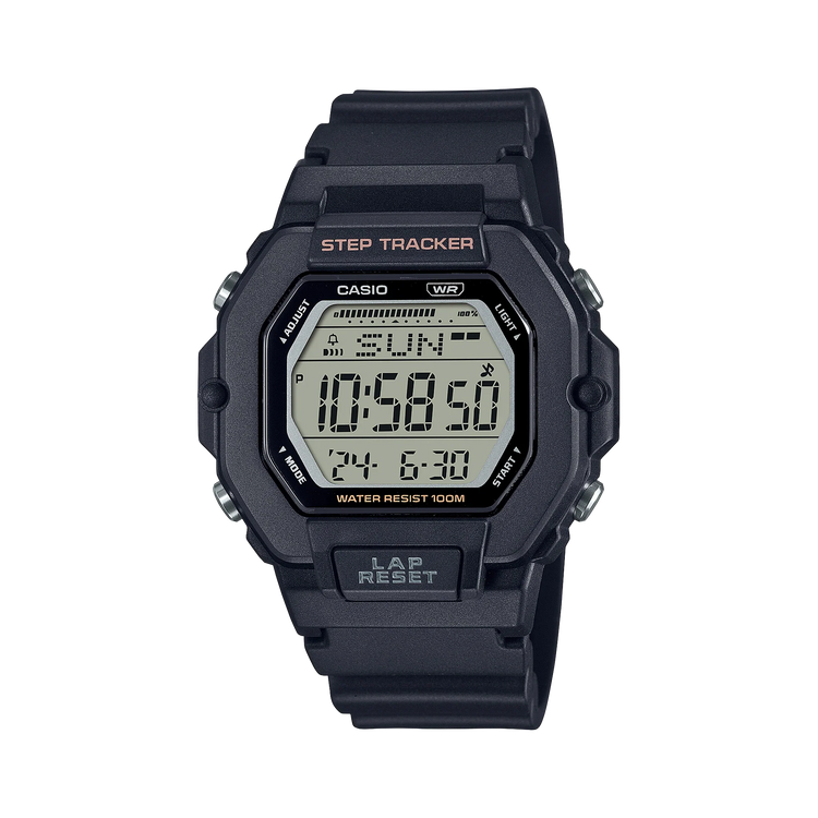 Casio Step Tracker Digital Unisex LWS2200H 1A G Life Watches