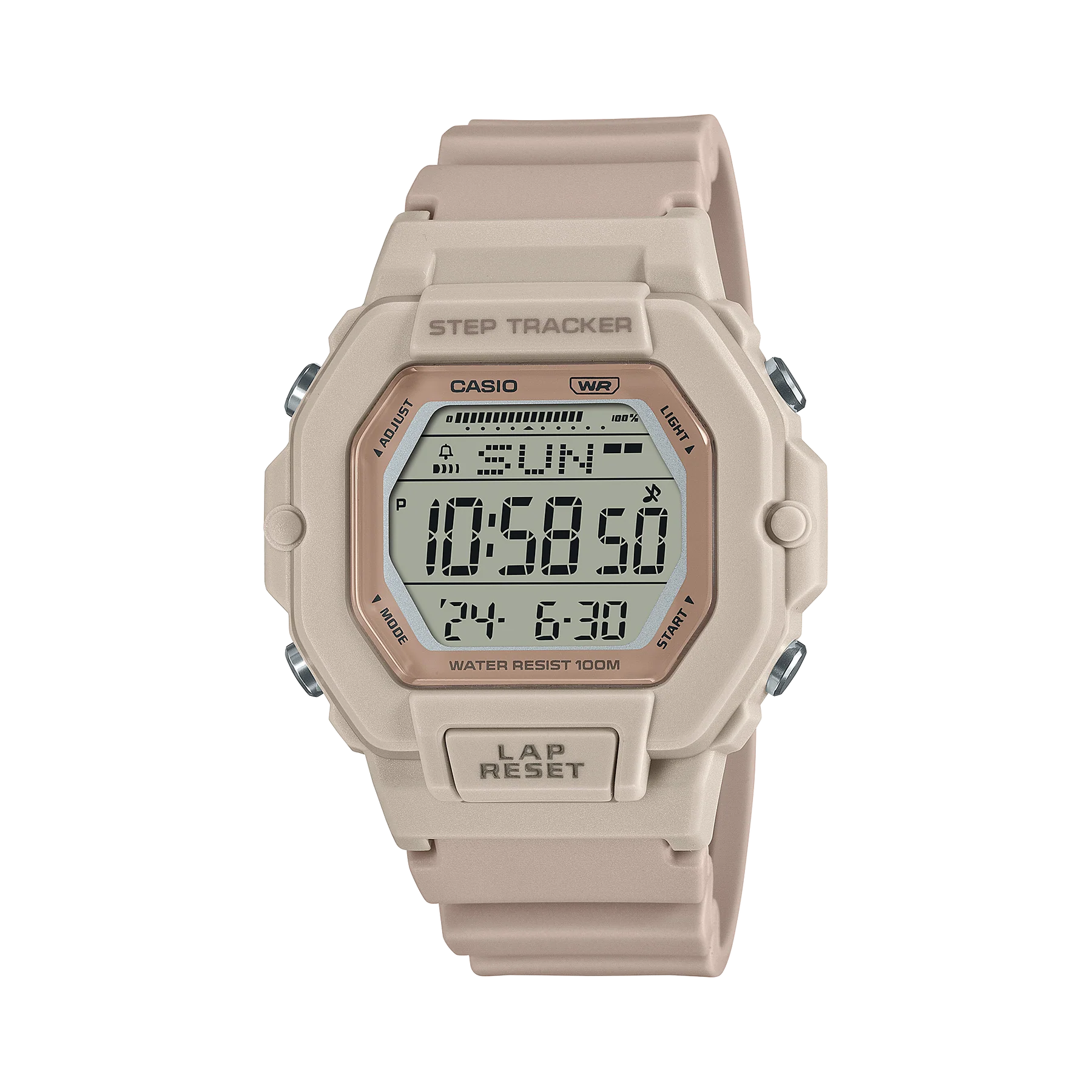 Casio Step Tracker Digital Ladies LWS2200H-4A