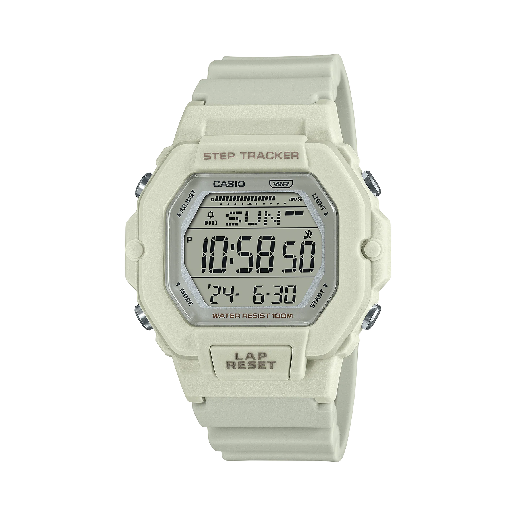 Casio Step Tracker Digital Ladies LWS2200H-8A