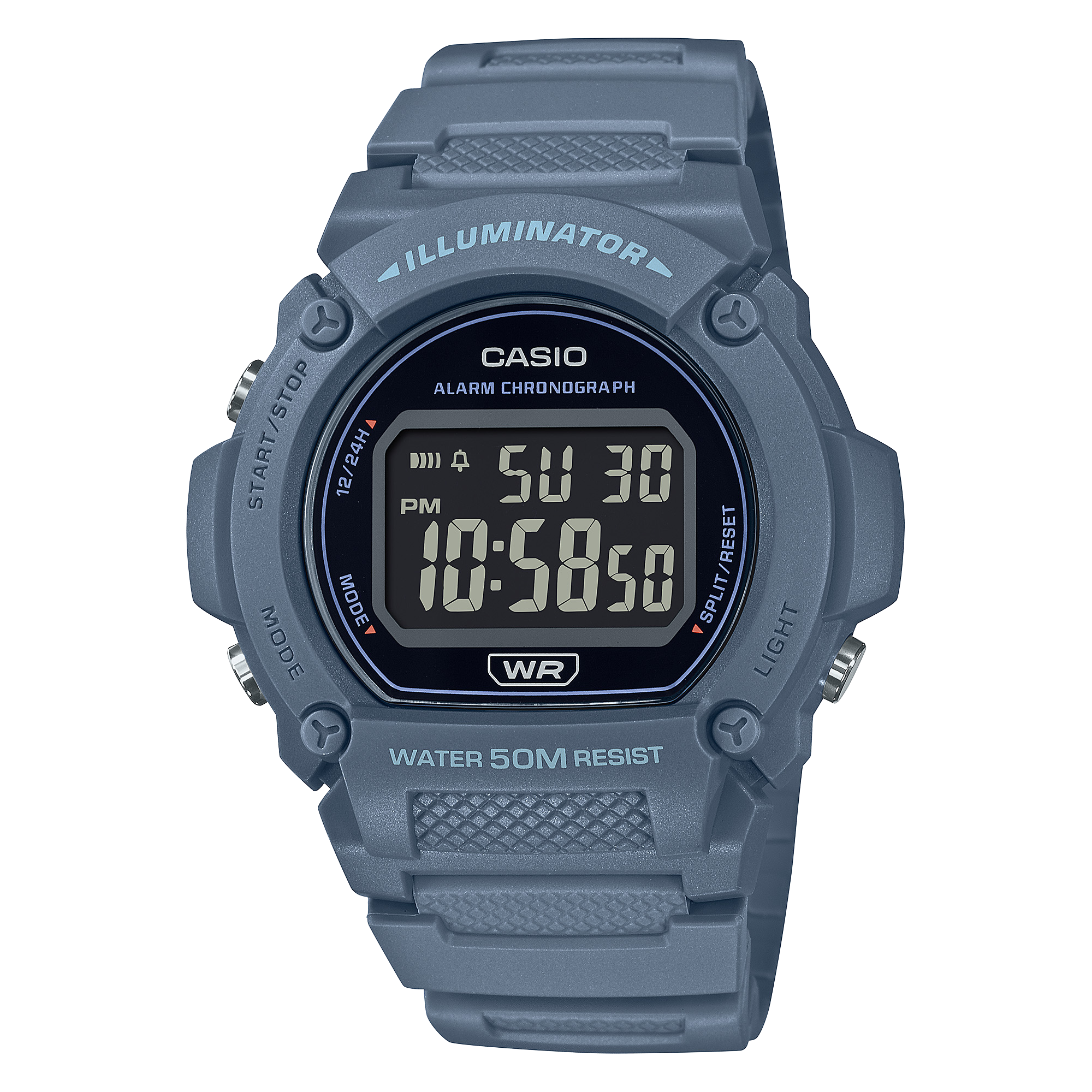 Casio Unisex Sports Digital watch W219HC-2B