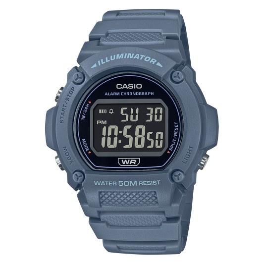 Casio Unisex Sports Digital watch W219HC-2B