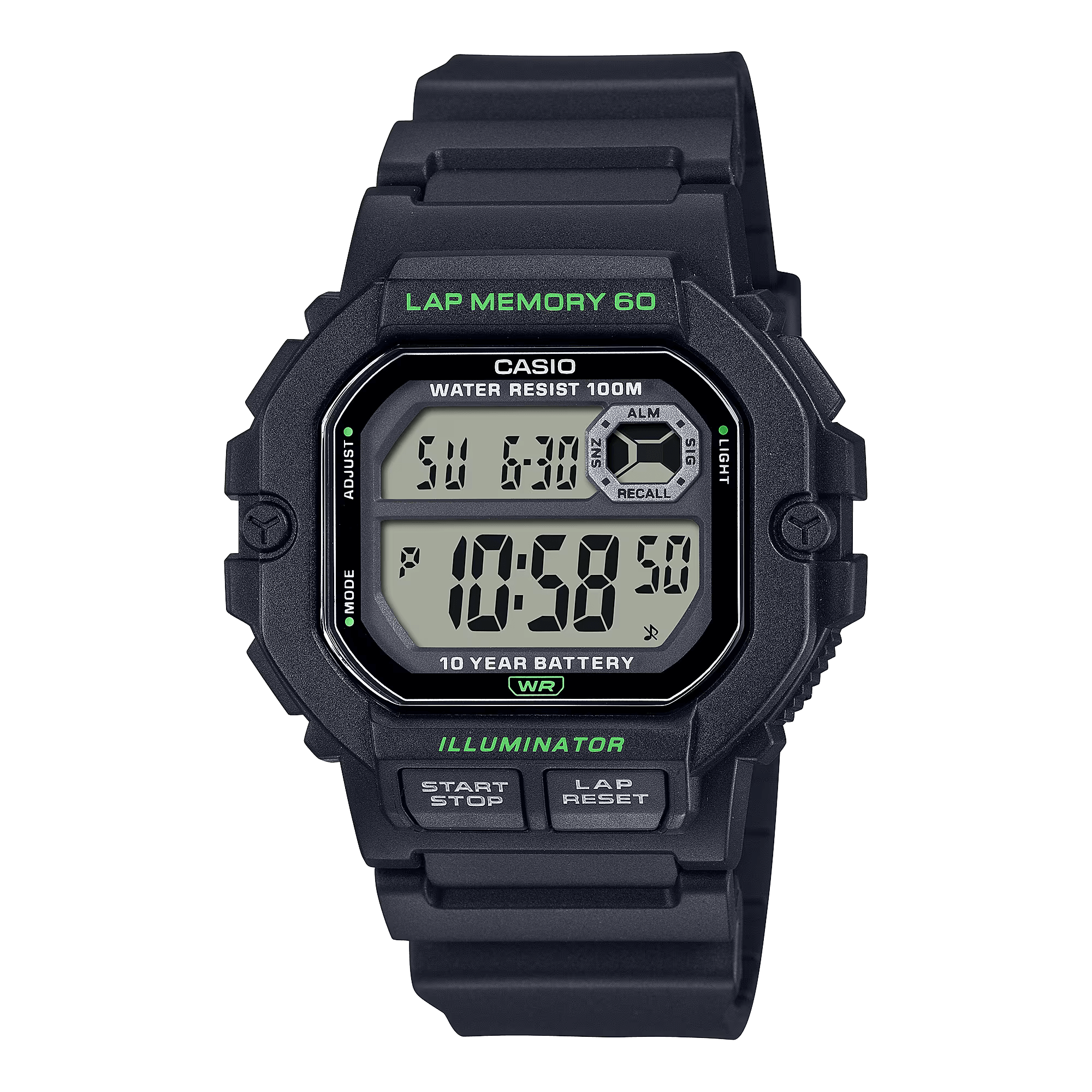 Casio Unisex 10 Yr Battery WS1400H-1A