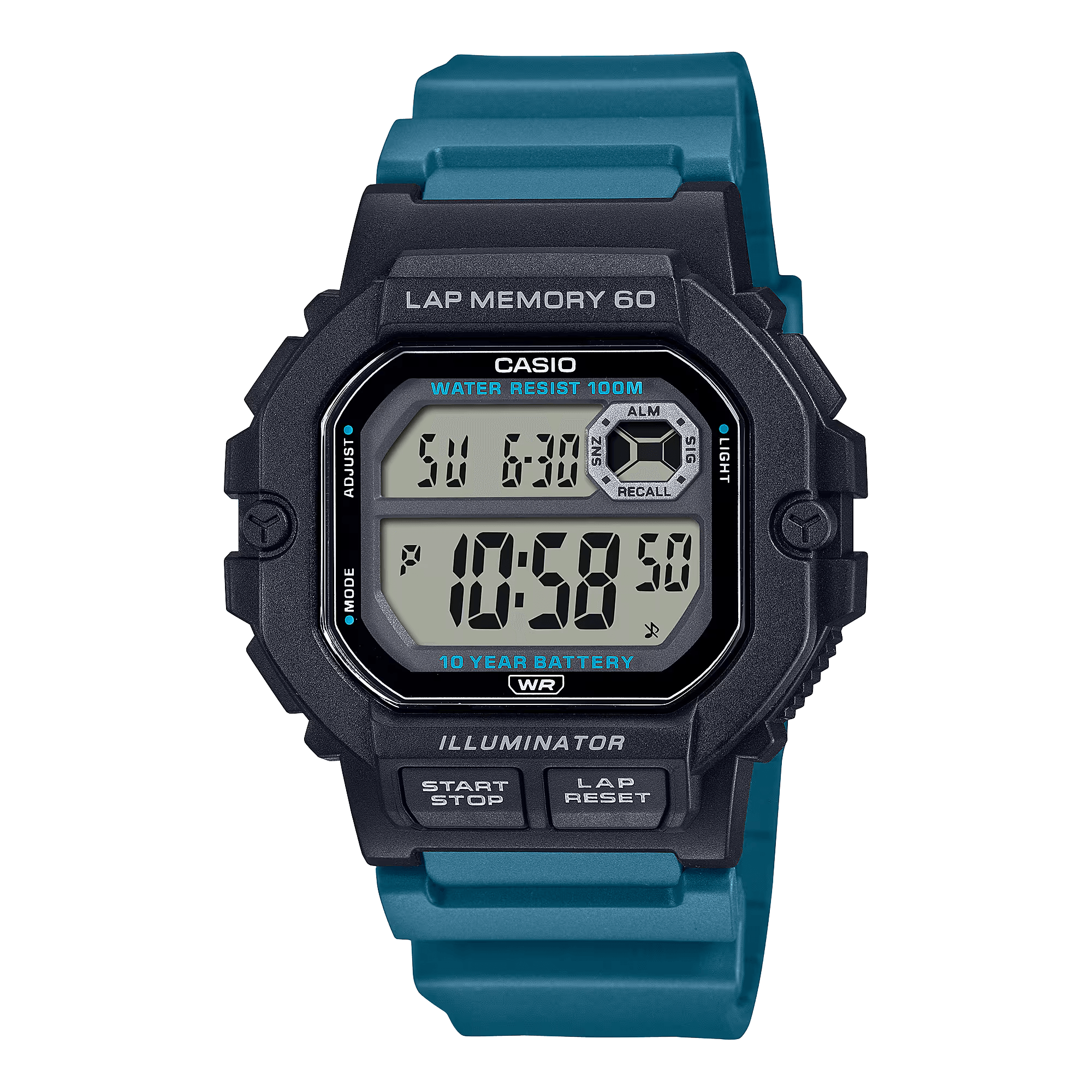 Casio Unisex 10 Yr Battery WS1400H-3A