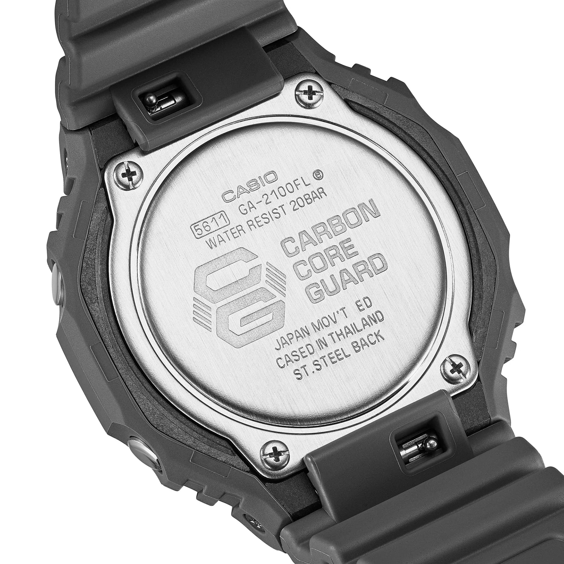 G-Shock CasiOak Flames Series GA2100FL-8A