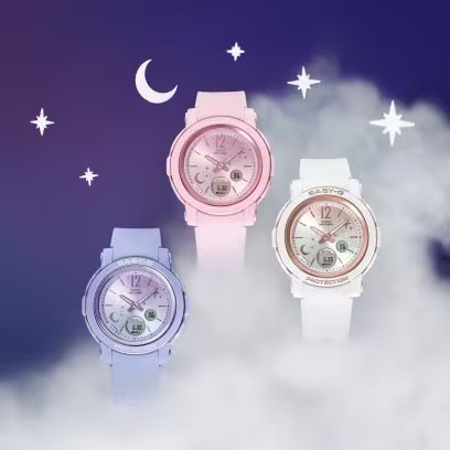 Baby G Moon and Stars BGA290DS-4A