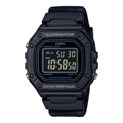 Casio Unisex W218H-1B