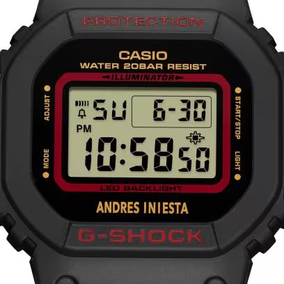 G Shock x ANDRES INIESTA DW5600AI-1D