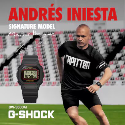 G Shock x ANDRES INIESTA DW5600AI-1D