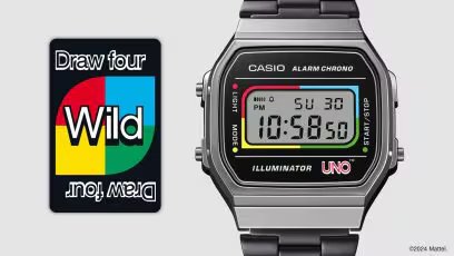 Casio Unisex UNO Series - A168WEUC-1A