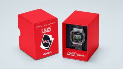 Casio Unisex UNO Series - A168WEUC-1A