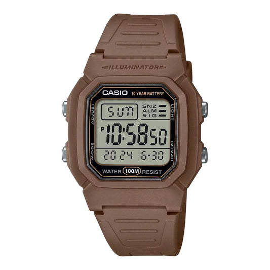 Casio 10 Year Battery Digital Watch W800H-5A