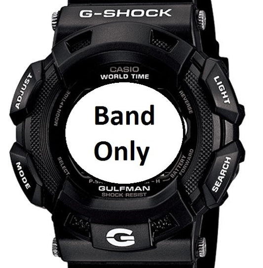 GR9110BW-1 G Shock band only - 1 week order