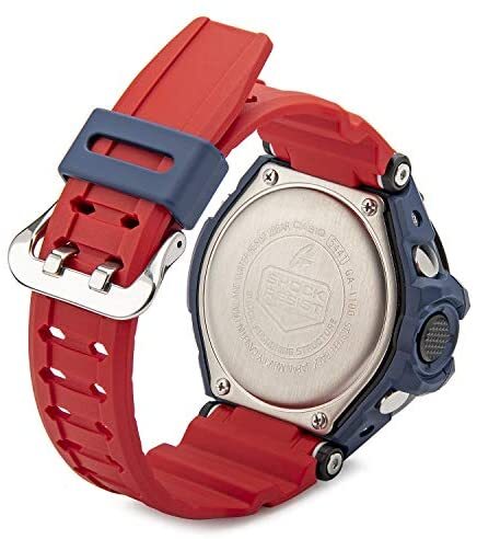 GA1100-2A G Shock red - blue band only - 3 week order
