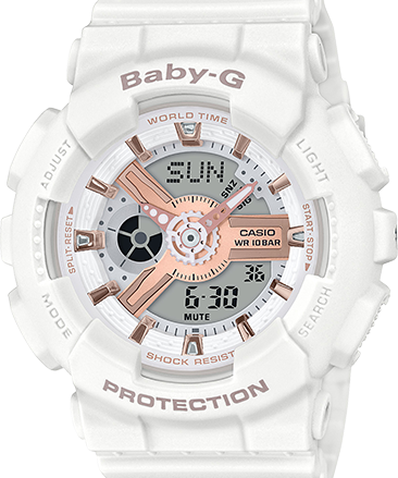 Baby g shock white price new arrivals