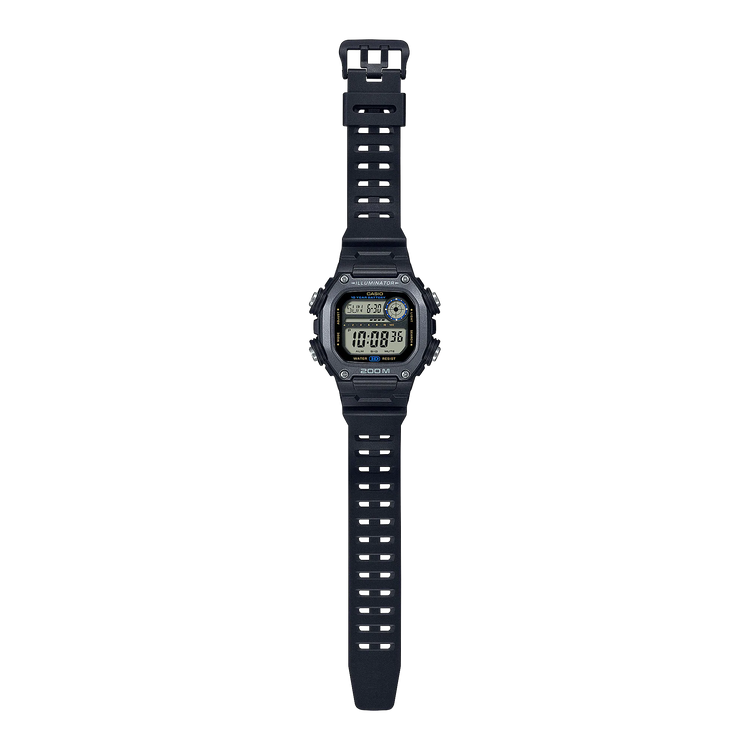 Casio Digital with Extra Long band Unisex DW291HX-1A