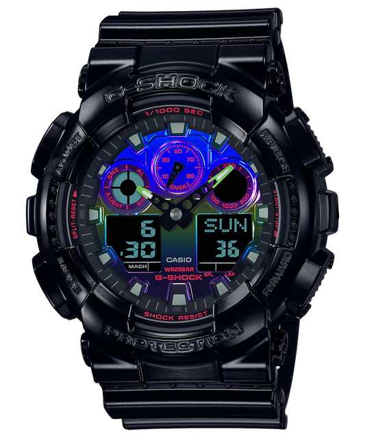 G-Shock Virtual Rainbow Series GA100RGB-1A