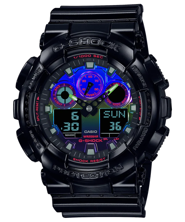 G-Shock Virtual Rainbow Series GA100RGB-1A