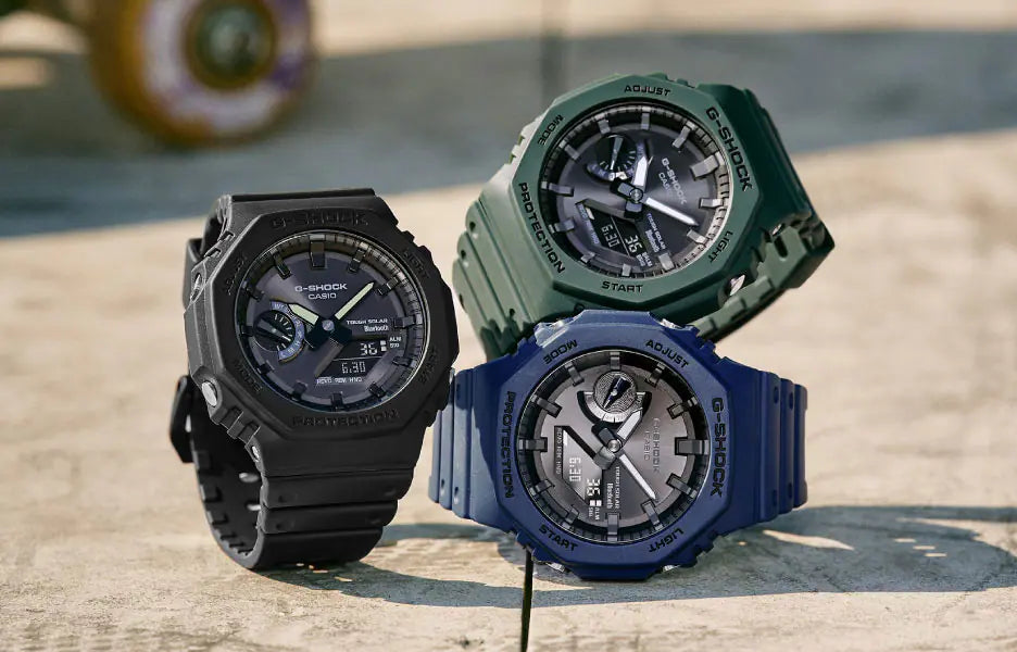 G-Shock GAB2100-1A1 Solar CasiOak Carbon Core