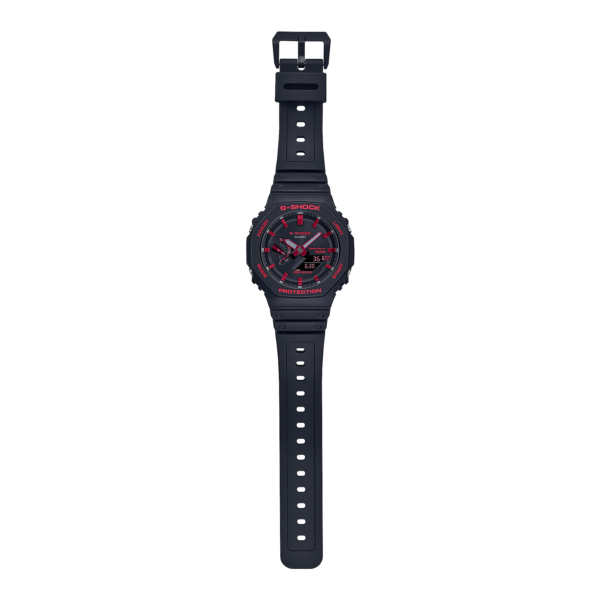 G-Shock GAB2100BNR-1A CasiOak Ignite Red Series