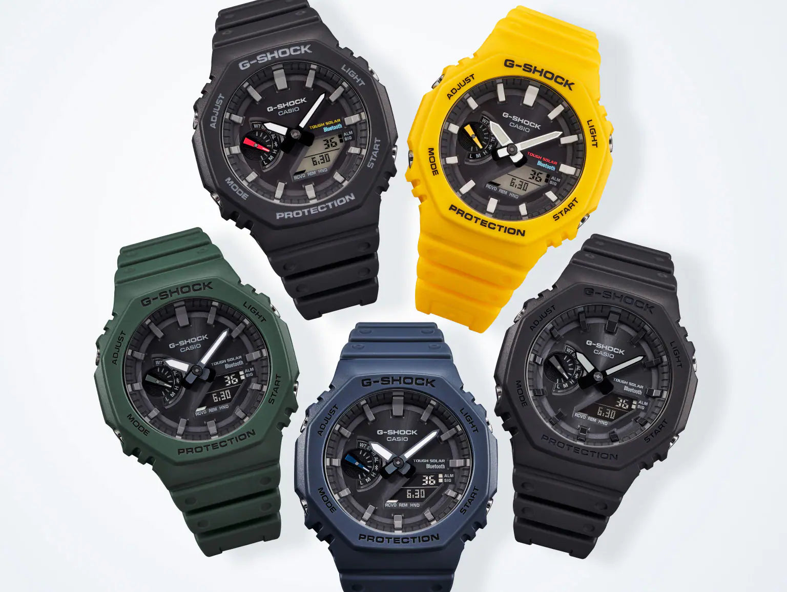 G-Shock GAB2100-1A1 Solar CasiOak Carbon Core